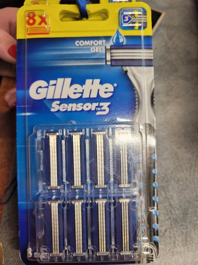 Ostrza Gillette Sensor 3