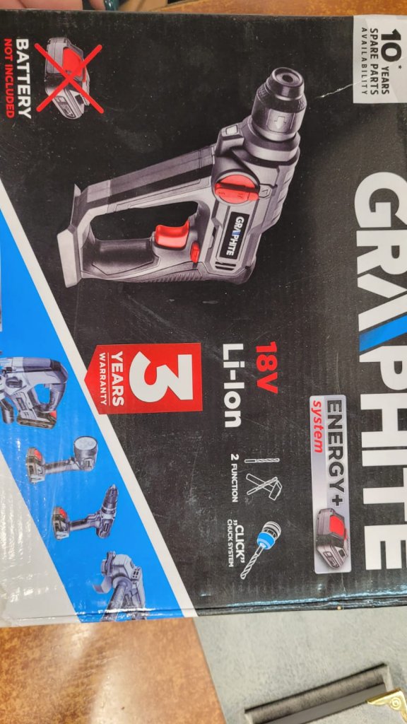 Młotowiertarka Graphite Body 58G009