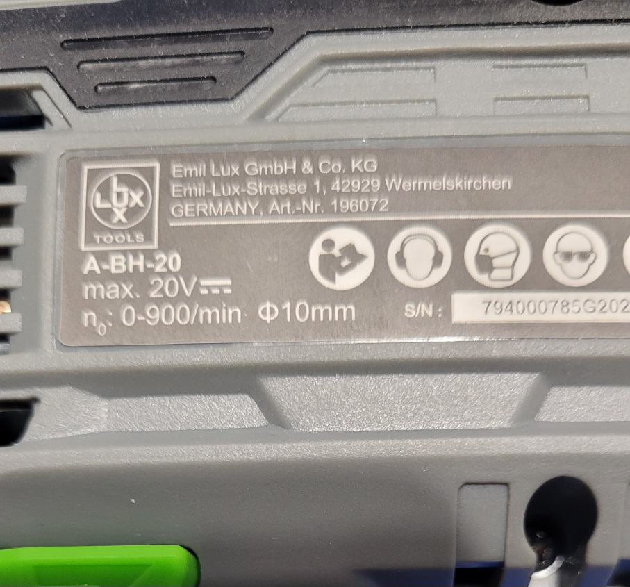 Młotowiertarka Lux tools 