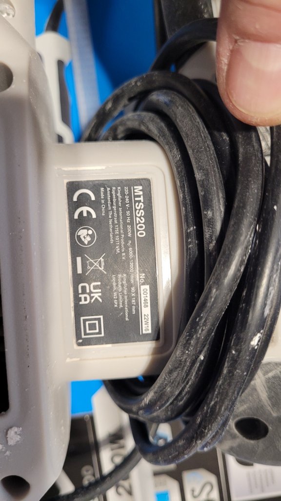 Szlifierka oscylacyjna MacAllister Mtss200