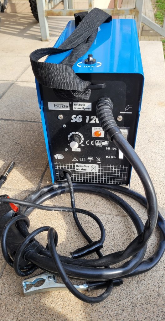 Spawarką inwertorowa Gude Sg120a